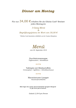Dinner-am-Montag