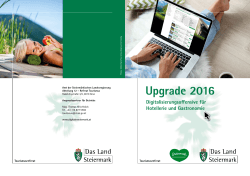 Upgrade 2016 - Land Steiermark