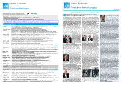 Dresdner Mitteilungen