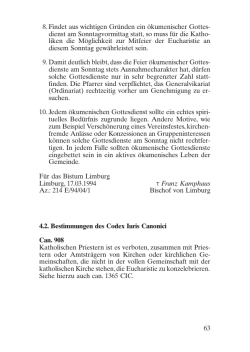 Direktorium des Bistums Limburg 2015/2016