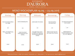 öffnen - Ristorante Da Aurora