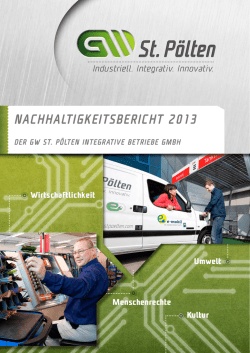 GW St.P&ouml;lten - Gesch&uuml;tzte Werkst&auml;tte