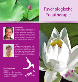 PDF Yogatherapie