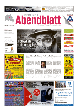 aufderJagd - Berliner Abendblatt