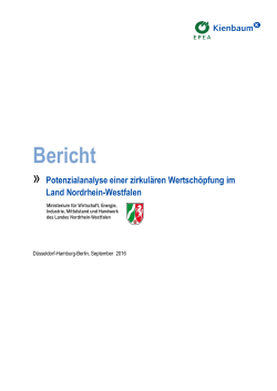 Bericht - MWEIMH NRW