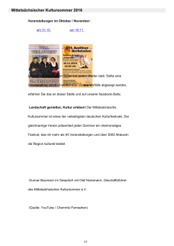 PDF Ansicht - Mittelsächsischer Kultursommer