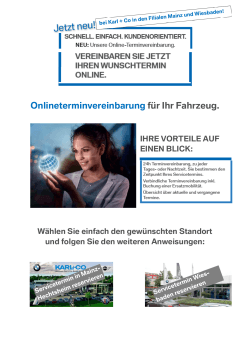 Online-Terminvereinbarung - Autohaus Krah und Enders