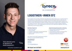 logistiker/-innen efz