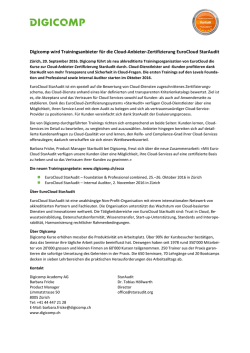 Digicomp-EuroCloud StarAudit