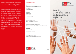 Informationen zum VFA Flyer des F&ouml;rdervereins