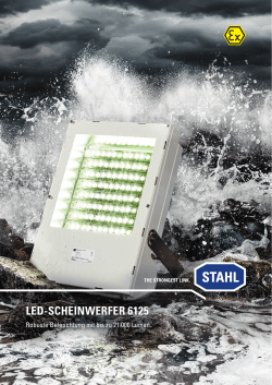 LED-Scheinwerfer 6125 - Robuste Beleuchtung mit bis