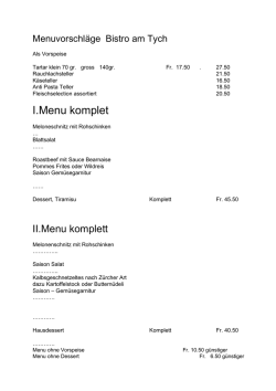 I.Menu komplet