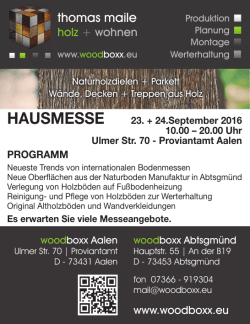 HAUSMESSE