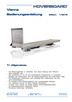 Bedienungsanleitung