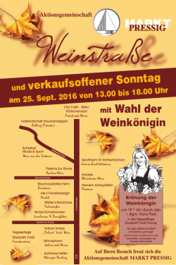 Weinstraße - inFranken