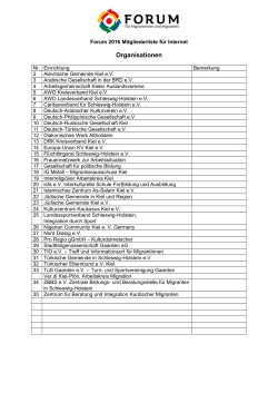 Organisationen - Migranten