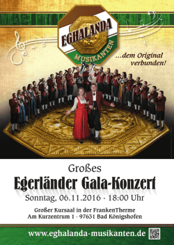Großes - Eghalanda Musikanten