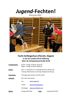 Jugendtraining BG Schopenhau
