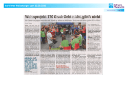 Iserlohner Kreisanzeiger vom 19.09.2016