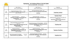 Drucken - Speiseplan