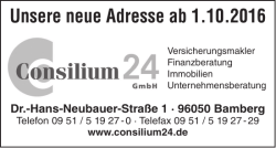 Unsere neue Adresse ab 1.10.2016