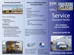 Service - SchaltanlagenZubehör Bad Muskau GmbH