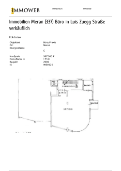 Immobilien Meran (337) B&uuml;ro in Luis Zuegg Stra&szlig;e