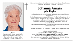 Johanna Anrain