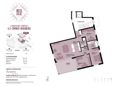 Grundrissplan Whg. B7