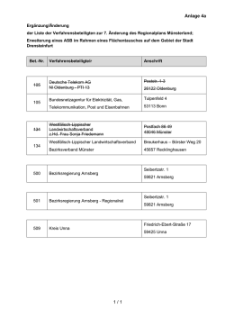 (Anlage 4a)  - Münster