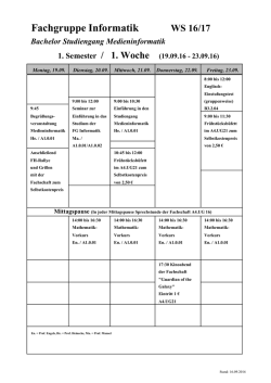 Fachgruppe Informatik