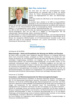 Informationen zum Referenten
