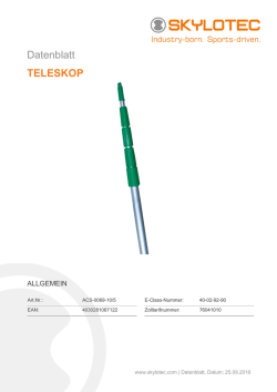 Datenblatt TELESKOP