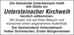 Untersteinacher Kirchweih