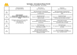 Drucken - Speiseplan