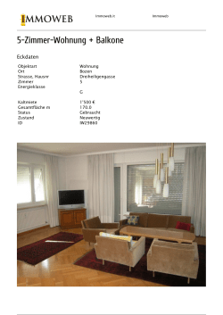 5-Zimmer-Wohnung + Balkone