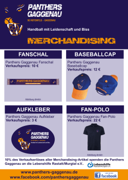 Merchandising_Plakat_A3 Lädt... - Panthers