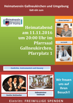- Heimatverein Gallneukirchen