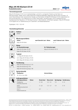 Mipa 2K-HS-Klarlack CS 44