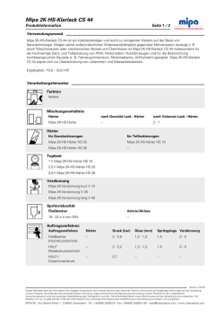 Mipa 2K-HS-Klarlack CS 44