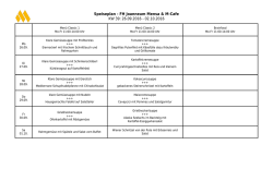 Drucken - Speiseplan