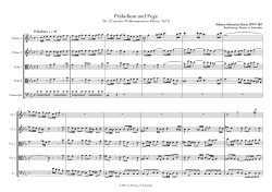 Präludium Fuge - Voices of the Baroque