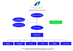 Organigramm Spitex Verband Schweiz