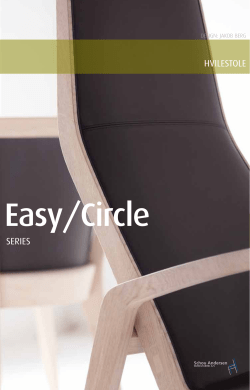 Easy/Cirkel - Schou Andersen M&oslash;belfabrik