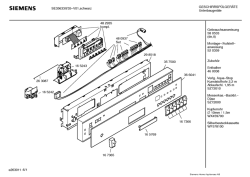 Page 1 SIEMENS 2E ZOB7 S. 1G5242 E2G3011