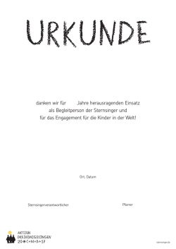 danken wir für Jahre herausragenden Einsatz als