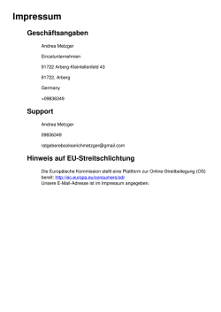 Impressum