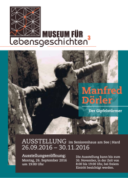 Manfred Dörler - Aktion Demenz