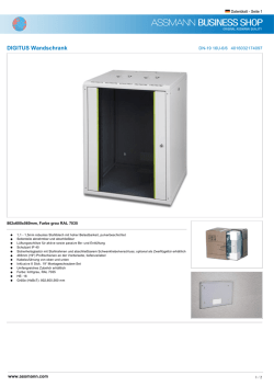 DIGITUS Wandschrank