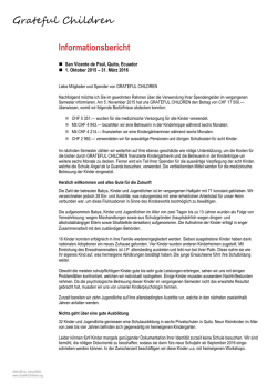 Informationsbericht